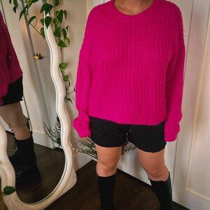 Bright Pink American Eagle Sweater